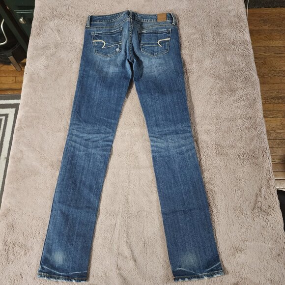 American Eagle Skinny Stretch Jeans - Women's Sizeโ 2 Regular - Picture 2 of 3